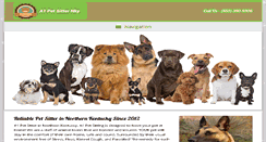 Desktop Screenshot of a1nkypetsitter.com